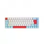 CHERRY MX-LP 2.1 Compact Wireless tastatūra Gaming RF Wireless + Bluetooth QWERTZ German balta