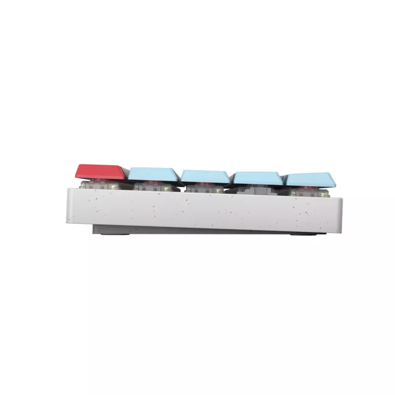 CHERRY MX-LP 2.1 Compact Wireless tastatūra Gaming RF Wireless + Bluetooth QWERTZ German balta