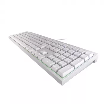 Spēļu tastatūra CHERRY MX 2.0S RGB pilna izmēra USB QWERTZ balta