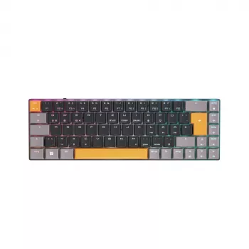 CHERRY MX-LP 2.1 kompakta bezvadu tastatūra Spēlēm RF bezvadu + Bluetooth QWERTZ vācu Melna