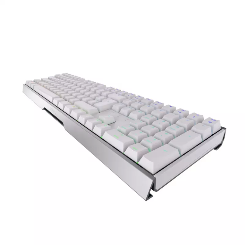 CHERRY MX 3.0S Wireless RGB tastatūra Spēļu RF bezvadu + Bluetooth QWERTZ vācu balta
