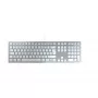 CHERRY KC 6000C FOR MAC tastatūra, universāla, USB, QWERTZ, vācu, sudraba krāsa
