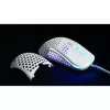 XTRFY M42 piemērota abām rokām spēļu pele — optiskais sensors, 16 000 DPI, USB Type‑A, balta, RGB