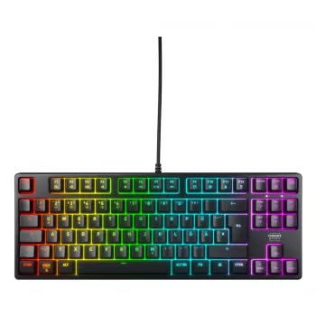 CHERRY K4V2 RGB Tenkeyless mehāniskā spēļu tastatūra, vācu izkārtojums, 68 taustiņi, RGB LED