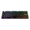 CHERRY MX 8.2 TKL Wireless RGB tastatūra Gaming USB + RF Wireless + Bluetooth QWERTZ Vācu Melna