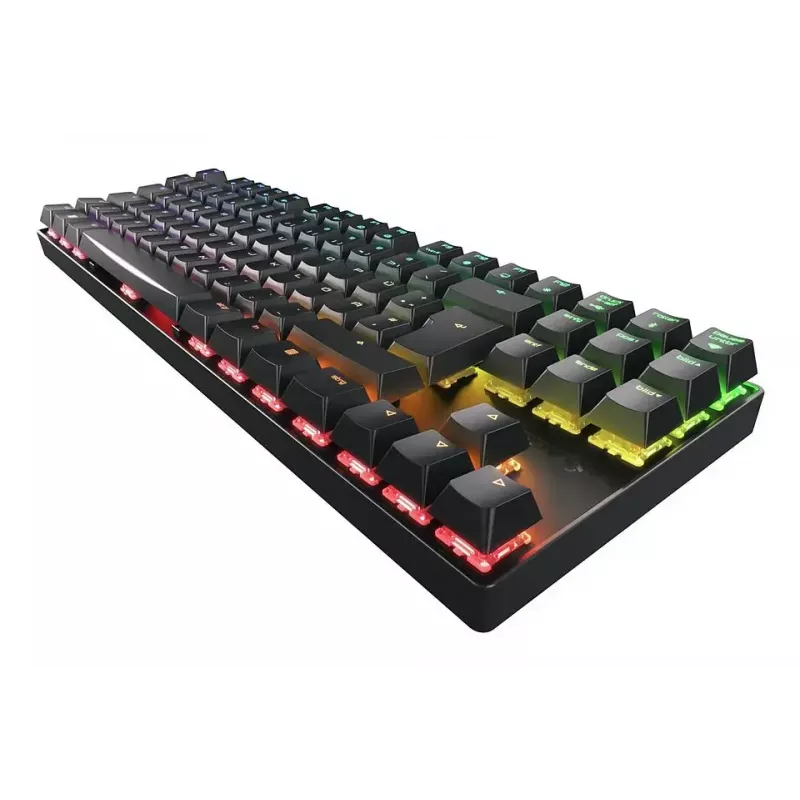 CHERRY MX 8.2 TKL Wireless RGB tastatūra Gaming USB + RF Wireless + Bluetooth QWERTZ Vācu Melna