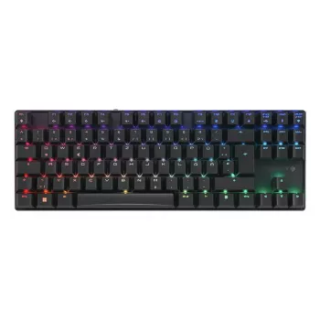 CHERRY MX 8.2 TKL Wireless RGB tastatūra Gaming USB + RF Wireless + Bluetooth QWERTZ Vācu Melna
