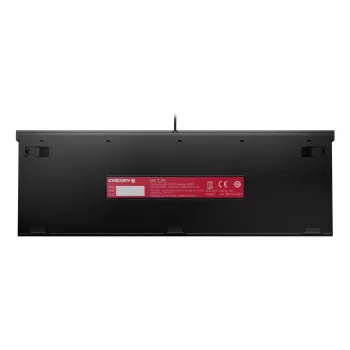 Spēļu tastatūra CHERRY MX 2.0S USB QWERTZ vācu melna mehāniska RGB