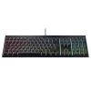 Spēļu tastatūra CHERRY MX 2.0S USB QWERTZ vācu melna mehāniska RGB