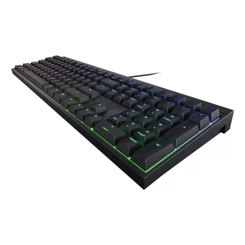 Spēļu tastatūra CHERRY MX 2.0S USB QWERTZ vācu melna mehāniska RGB