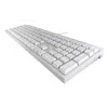 Vadu mehāniskā spēļu klaviatūra Cherry MX 2.0S — Pilnizmēra (100%), QWERTZ vācu izkārtojums, RGB fona apgaismojums, USB, Balta