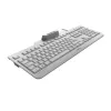 CHERRY JK-A0400CH-0 tastatūra Birojam USB QWERTZ Šveices Pelēka