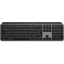 Logitech MX Keys S for Mac tastatūra bezvadu Bluetooth QWERTY alumīnija melna