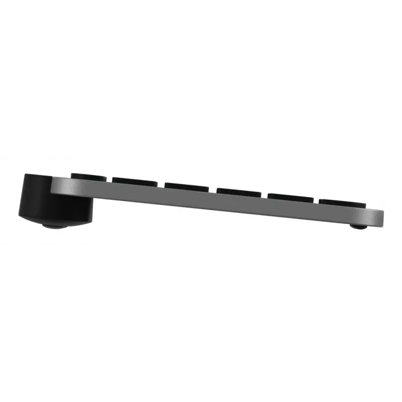 Logitech MX Keys S for Mac tastatūra bezvadu Bluetooth QWERTY alumīnija melna
