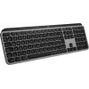 Logitech MX Keys S for Mac tastatūra bezvadu Bluetooth QWERTY alumīnija melna