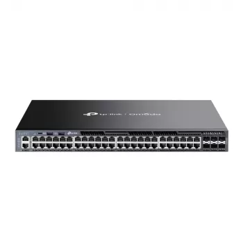 TP-Link Omada 48 portu Gigabit virstošs L3 pārvaldīts komutators ar 6 10G slotiem