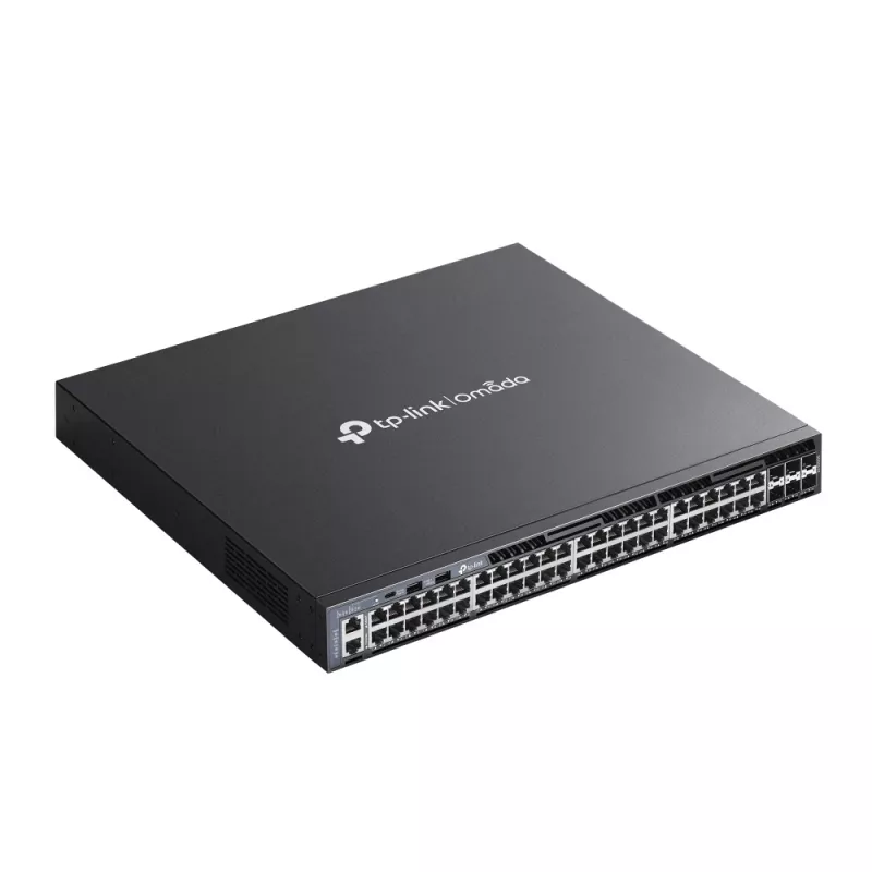 TP-Link Omada 48 portu Gigabit virstošs L3 pārvaldīts komutators ar 6 10G slotiem
