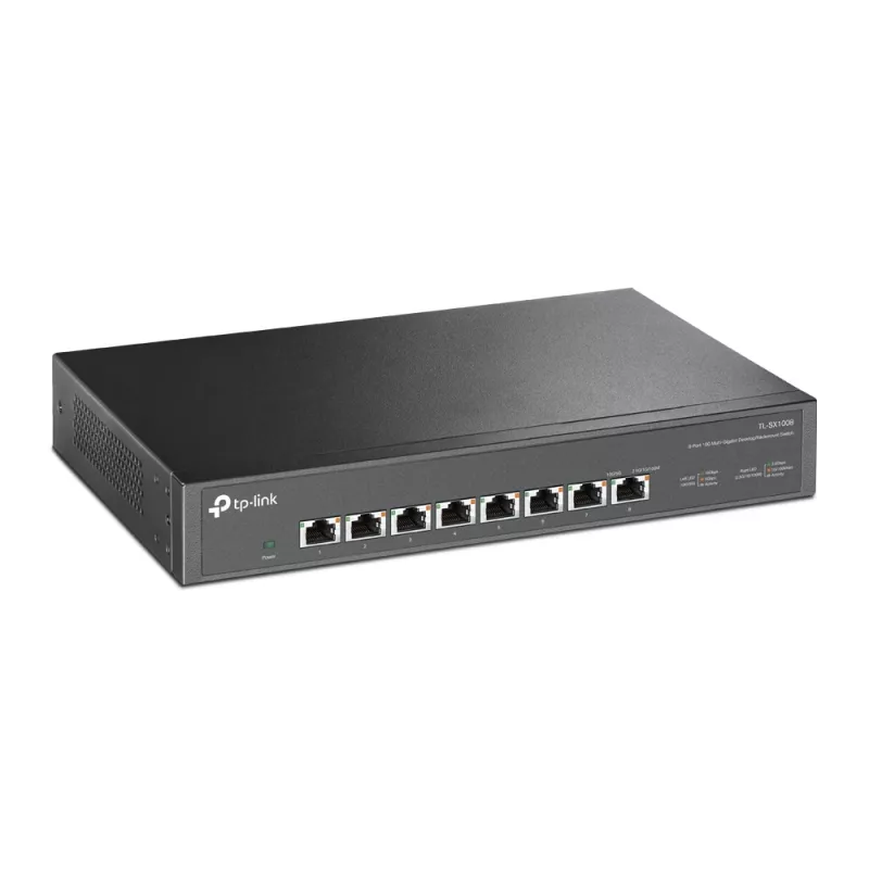 Nepārvaldāms slēdzis TP-Link TL-SX1008, 8 portu 10G, galddatoram/statīvam