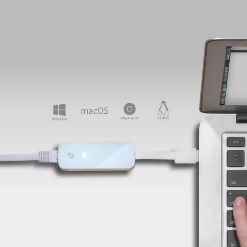 TP-Link UE200 tīkla karte, Ethernet, 100 Mbit/s