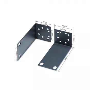 Montāžas komplekts TP-Link Omada Rack Mount Kit 13 collu metāla melns