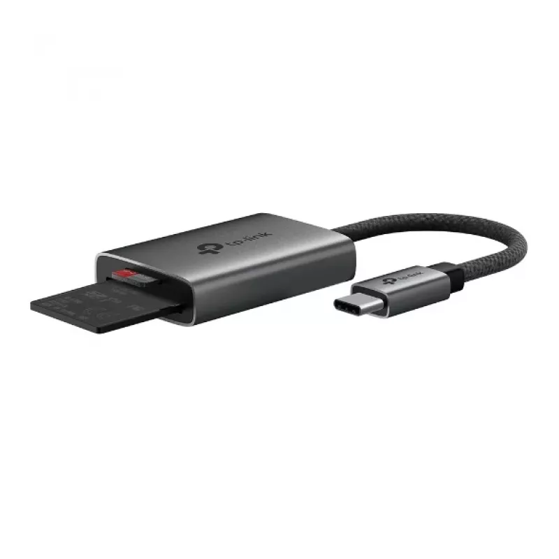 TP-Link UA440C karšu lasītājs USB 3.2 Gen 1 (3.1 Gen 1) Type-C pelēks