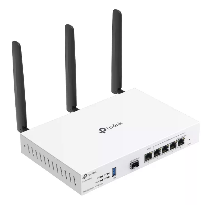 TP-Link FESTA FR365 bezvadu maršrutētājs Gigabit Ethernet divjoslu (2,4 GHz + 5 GHz vai 2,4 GHz + 6 GHz) balts