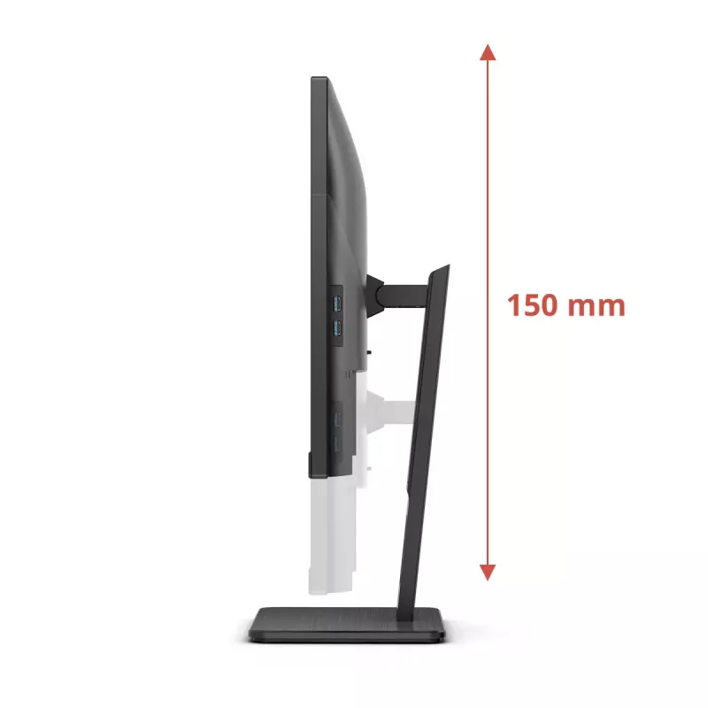 AOC E3 U27E3UF datora monitors 68,6 cm (27 collas) 3840 x 2160 pikseļi 4K Ultra HD LED melns