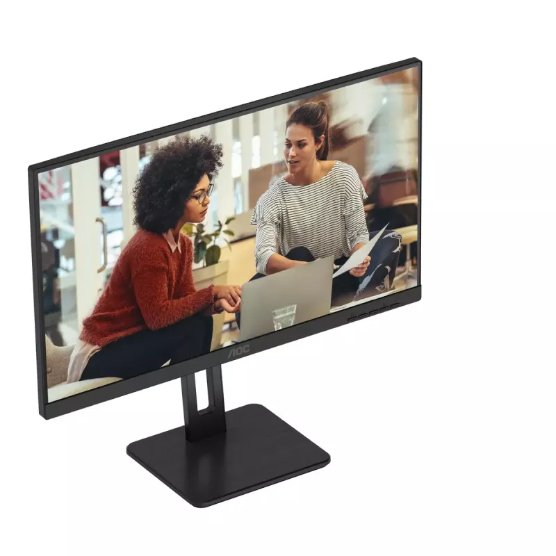 AOC E3 U27E3UF datora monitors 68,6 cm (27 collas) 3840 x 2160 pikseļi 4K Ultra HD LED melns