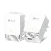 TP-Link G.hn1200 Powerline Kit, 607 Mbit/s, Gigabit Ethernet, 10,100,1000 Mbit/s, HomePlug AV2, 300 m, balta