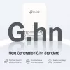 TP-Link G.hn1200 Powerline Kit, 607 Mbit/s, Gigabit Ethernet, 10,100,1000 Mbit/s, HomePlug AV2, 300 m, balta