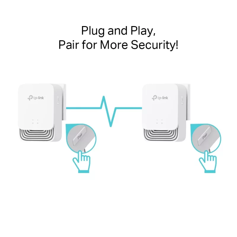 TP-Link G.hn1200 Powerline Kit, 607 Mbit/s, Gigabit Ethernet, 10,100,1000 Mbit/s, HomePlug AV2, 300 m, balta