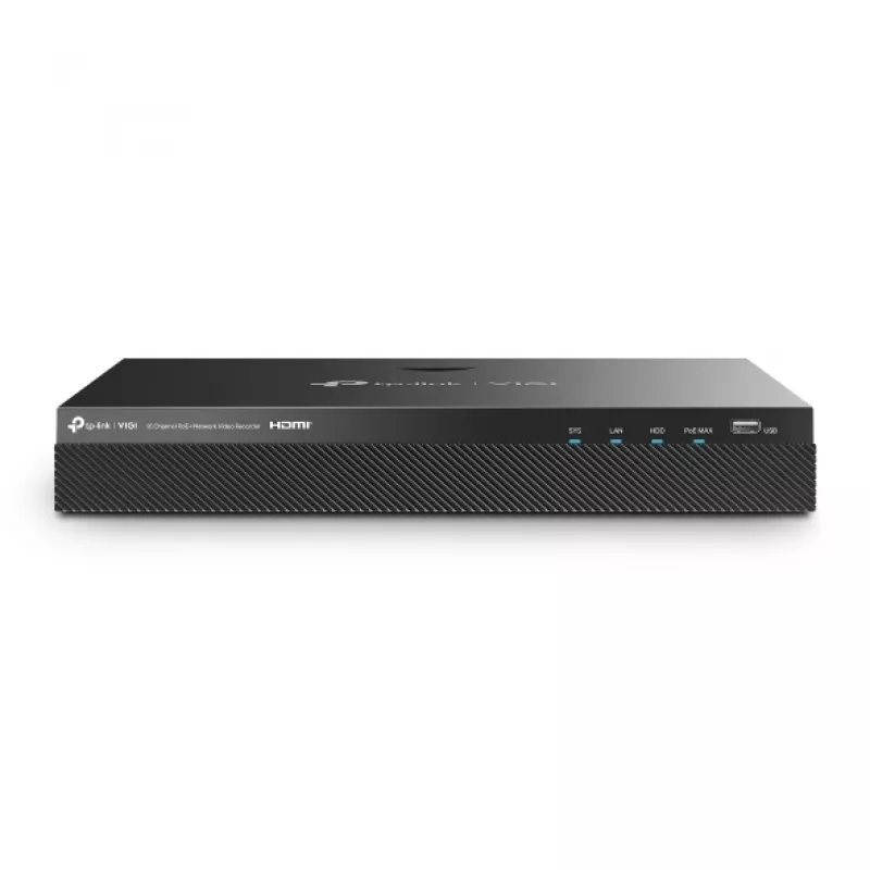 Tīkla video ierakstītājs TP-Link VIGI 16 kanālu PoE+ NVR, 4 TB HDD, 16× 3840×2160 ieeja, 30W PoE katrā pieslēgvietā