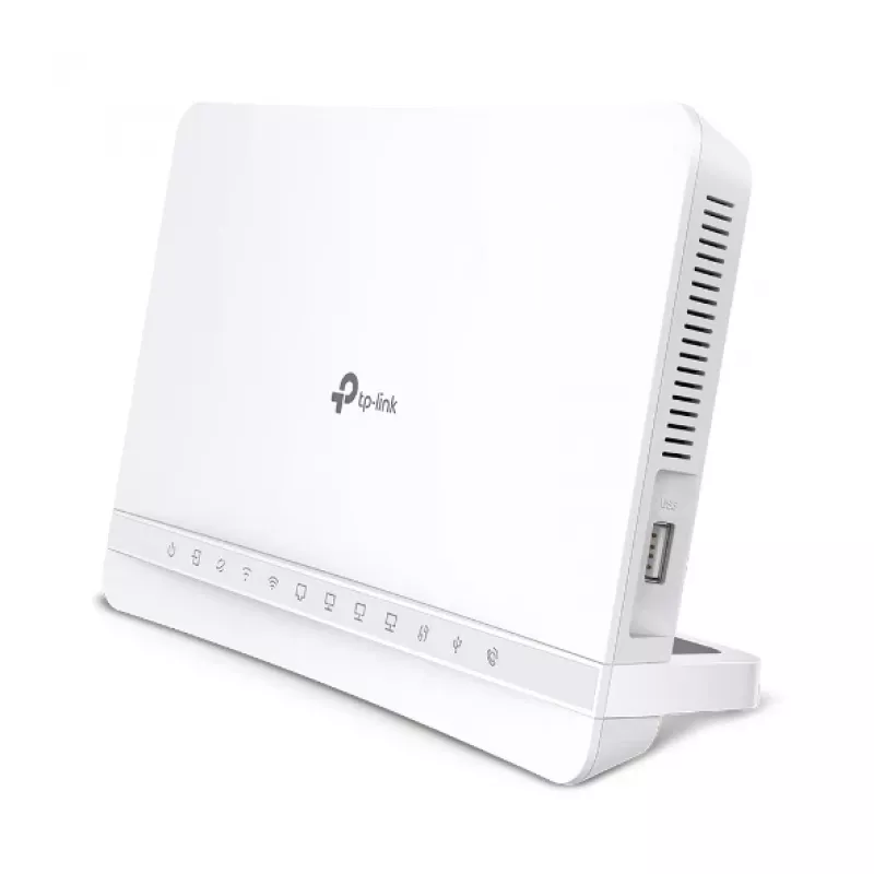 TP-Link Wi-Fi 6 Internet Box 4 bezvadu maršrutētājs Gigabit Ethernet divjoslu (2,4 GHz / 5 GHz) Balts