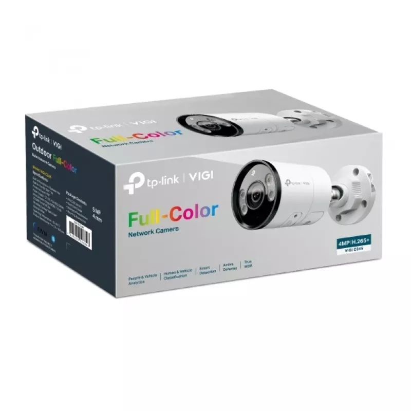 TP-Link VIGI C345 Bullet IP drošības kamera Āra 2688 x 1520 pikseļi Siena
