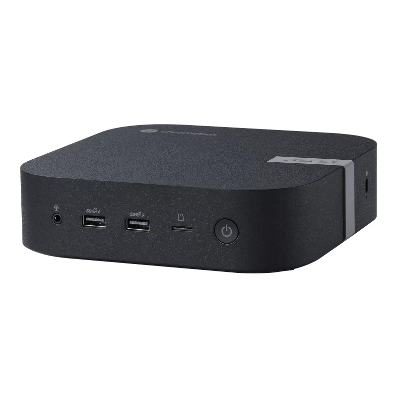 ASUS Chromebox CHROMEBOX5-SC002UN Intel® Celeron® 7305 4 GB DDR4-SDRAM 128 GB SSD ChromeOS Mini PC Melns