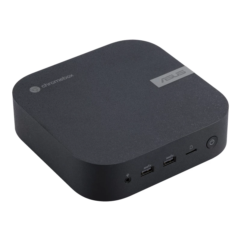 ASUS Chromebox CHROMEBOX5-SC002UN Intel® Celeron® 7305 4 GB DDR4-SDRAM 128 GB SSD ChromeOS Mini PC Melns