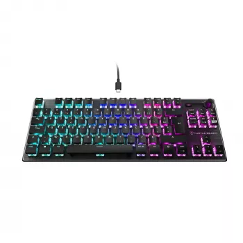 Turtle Beach Vulcan TKL tastatūra Spēlēm USB QWERTZ Vācu Melns