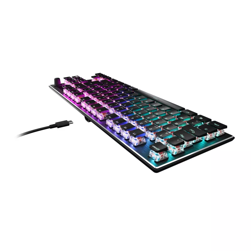 Turtle Beach Vulcan TKL tastatūra Spēlēm USB QWERTZ Vācu Melns