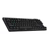 LOGITECH G Pro X TKL Lightspeed spēļu klaviatūra - Bluetooth - melna - vācu - Qwertz - taustes
