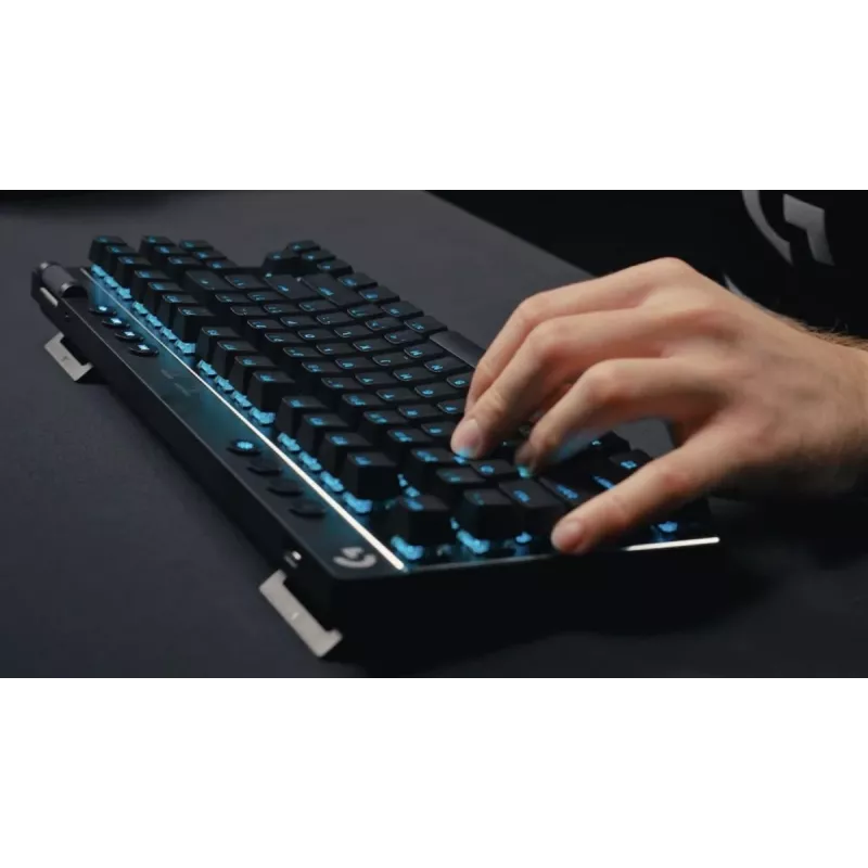 LOGITECH G Pro X TKL Lightspeed spēļu klaviatūra - Bluetooth - melna - vācu - Qwertz - taustes