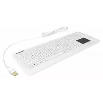 KeySonic KSK-6231 INEL (DE) balta tastatūra Industrial USB QWERTZ vācu