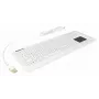 KeySonic KSK-6231 INEL (DE) balta tastatūra Industrial USB QWERTZ vācu