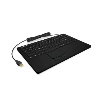 KeySonic KSK-3230IN (DE) tastatūra Universāla USB QWERTZ Vācu Melna