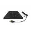KeySonic KSK-3230IN (DE) tastatūra Universāla USB QWERTZ Vācu Melna