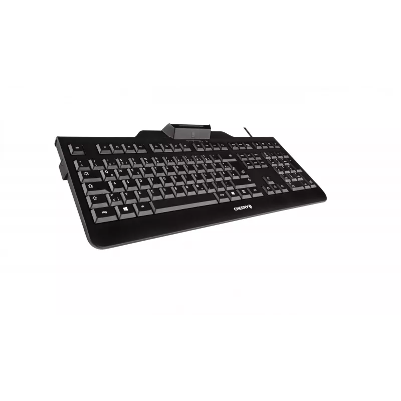 CHERRY KC 1000 SC klaviatūra birojam USB QWERTY US English melna