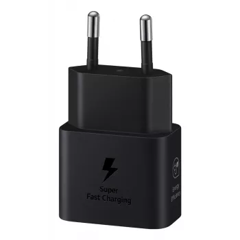 Samsung EP-T2510NBEGWW mobilo ierīču lādētājs Universāls Melns USB Ātra uzlāde Iekštelpu