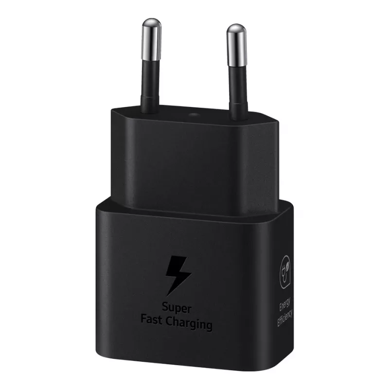Samsung EP-T2510NBEGWW mobilo ierīču lādētājs Universāls Melns USB Ātra uzlāde Iekštelpu