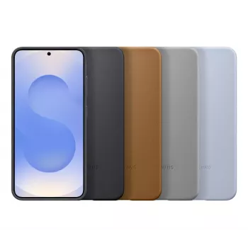 Samsung Kindsuit mākslīgās ādas maciņš Galaxy S25