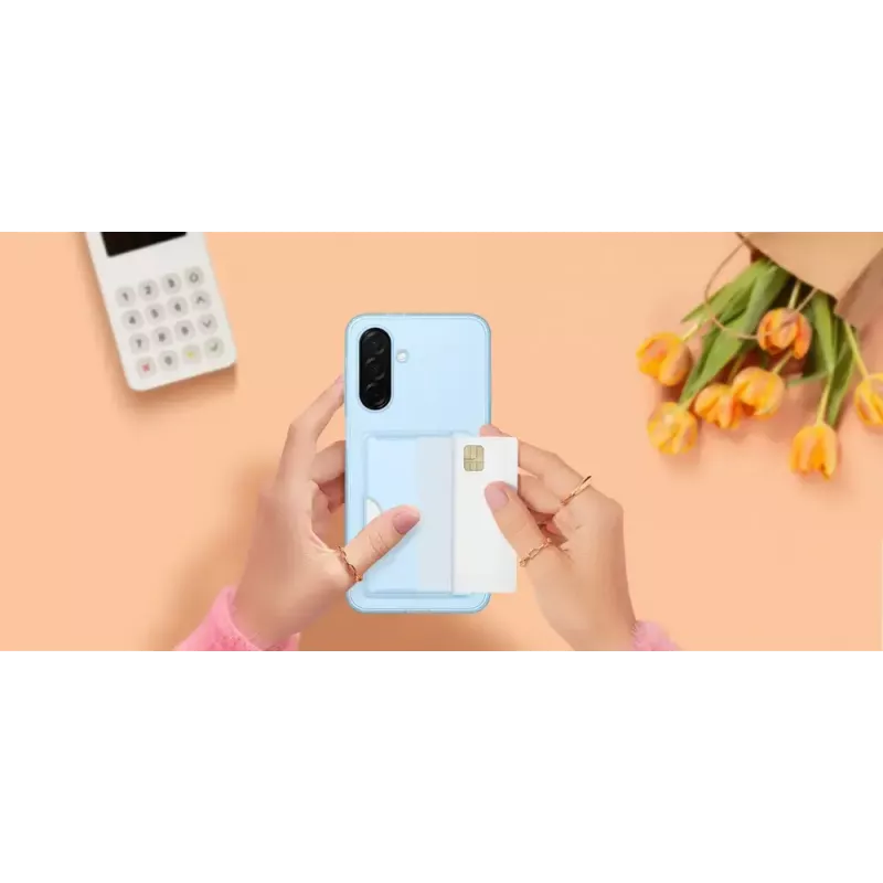 Samsung EF-OA266 mobilā tālruņa maciņš 17 cm (6,7 collas) Vāciņš Zils