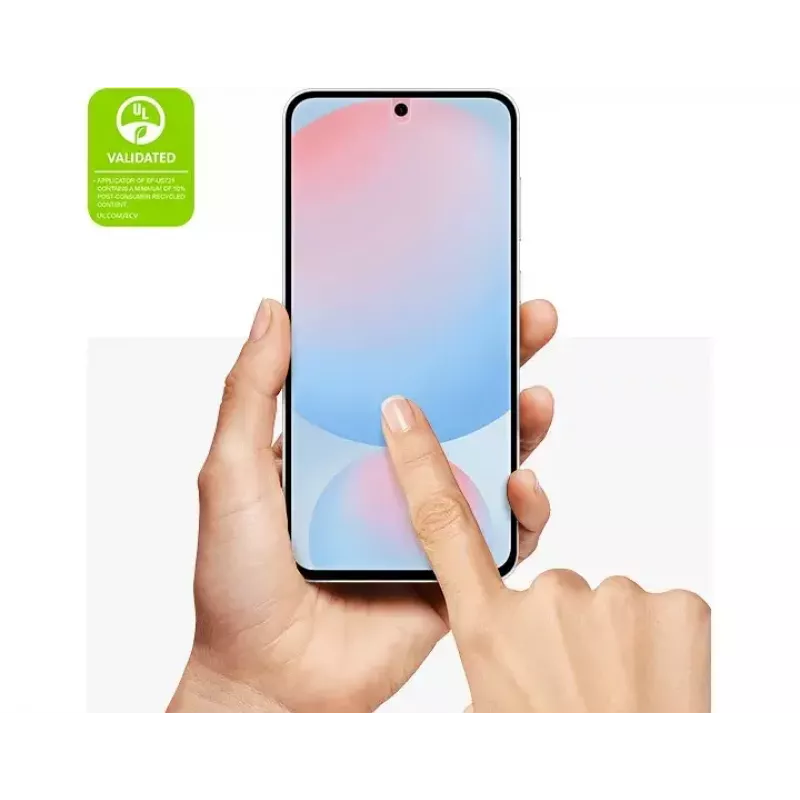 Samsung pretatspīduma ekrāna aizsargs S24 FE, izturīgs pret skrāpējumiem, caurspīdīgs, 2 gab. iepakojumā